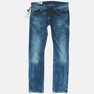 DONDUP P191 Music Jeans, Blue Trex Wash, Size 30